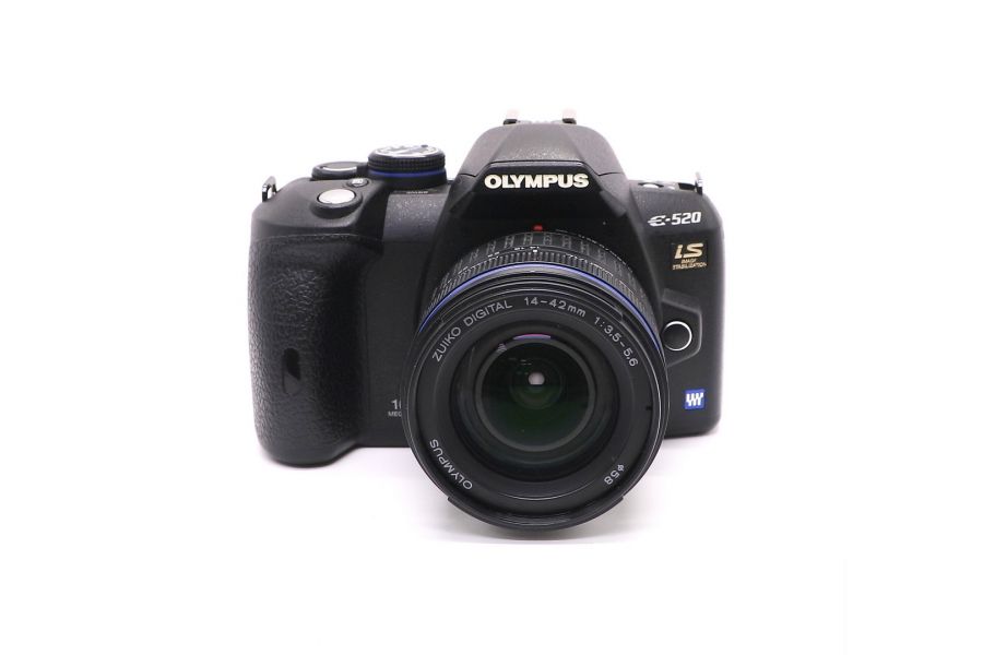 Olympus E-520 kit (пробег 15500 кадров)