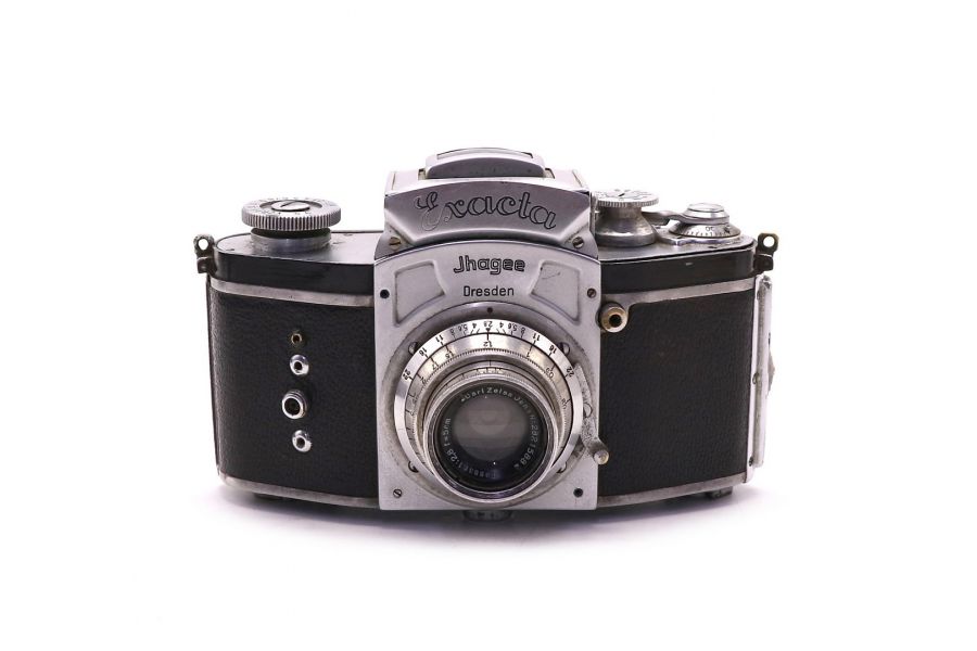 Exakta Jhagee Dresden + Tessar 2.8/50mm (Germany)