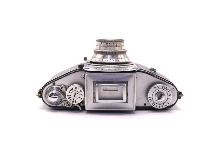 Exakta Jhagee Dresden + Tessar 2.8/50mm (Germany)