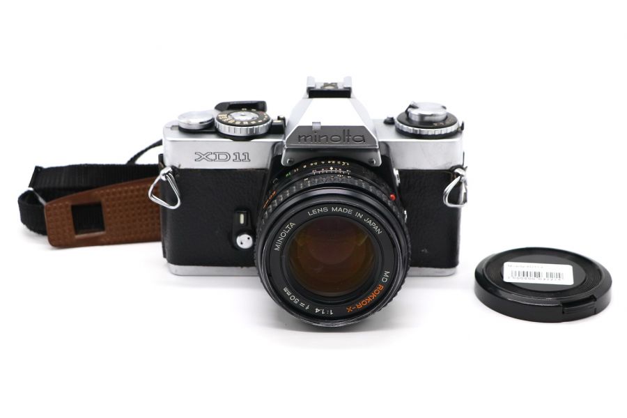 Minolta XD11 kit (Japan, 1977)