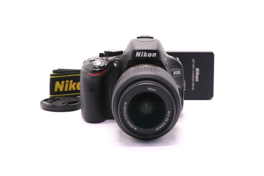 Nikon D5100 kit (пробег 8320 кадров)
