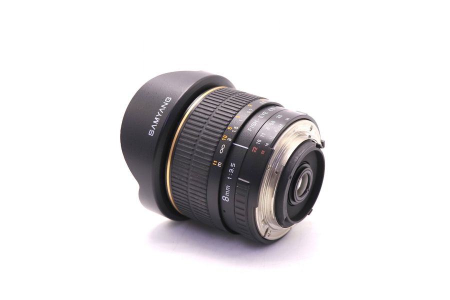 Samyang 8mm f/3.5 AS IF MC Fish-eye CS Nikon F (Korea)