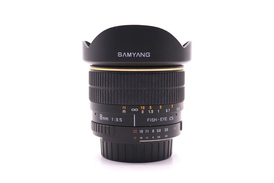 Samyang 8mm f/3.5 AS IF MC Fish-eye CS Nikon F (Korea)
