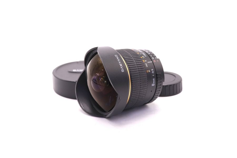 Samyang 8mm f/3.5 AS IF MC Fish-eye CS Nikon F (Korea)