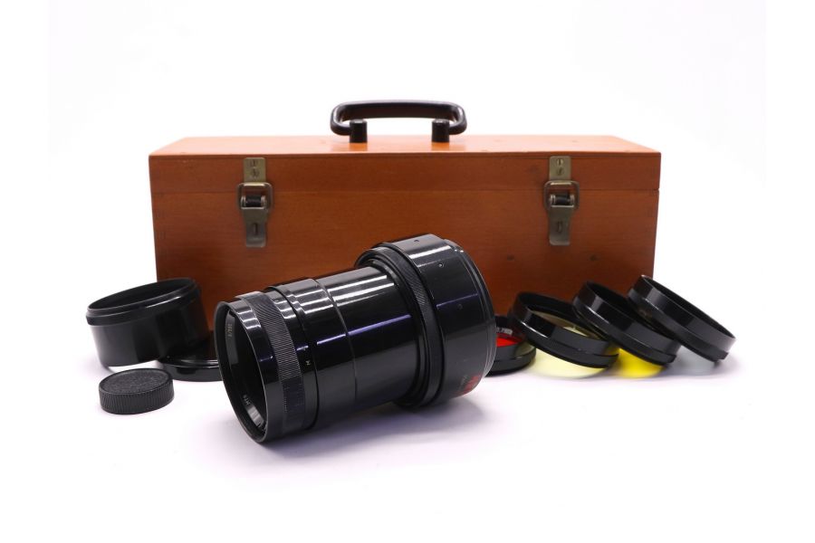 Объектив МТО 8/500 в упаковке (СССР, 1968г.)