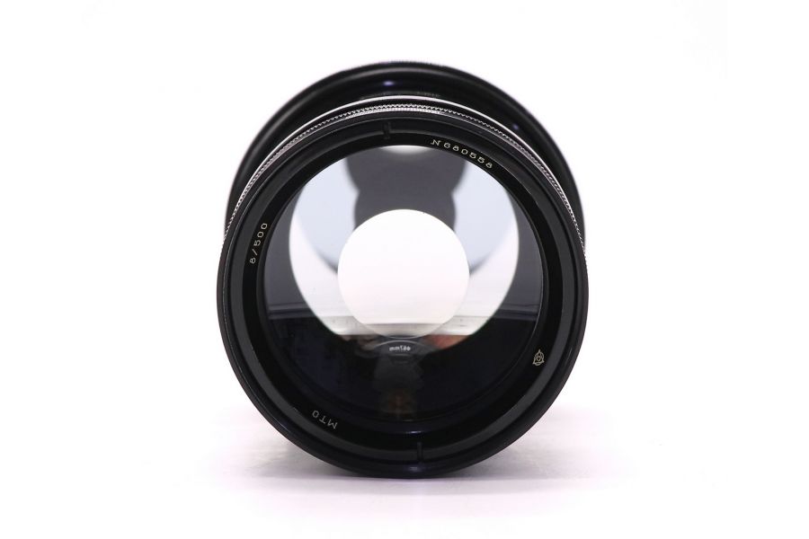 Объектив МТО 8/500 в упаковке (СССР, 1968г.)