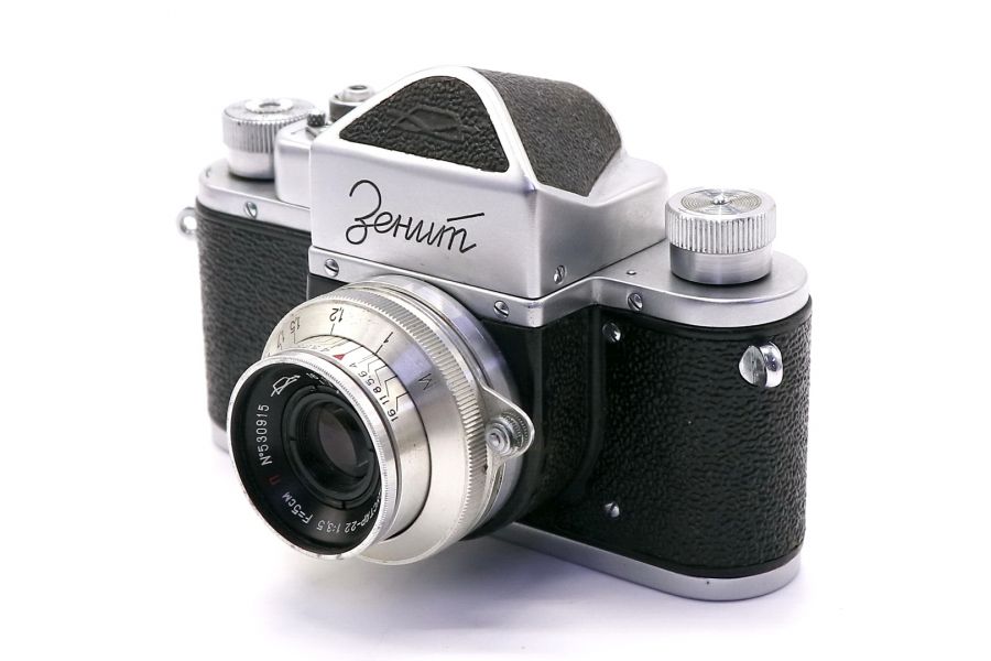 Зенит 1 + Индустар-22 неисправен (1953г.)