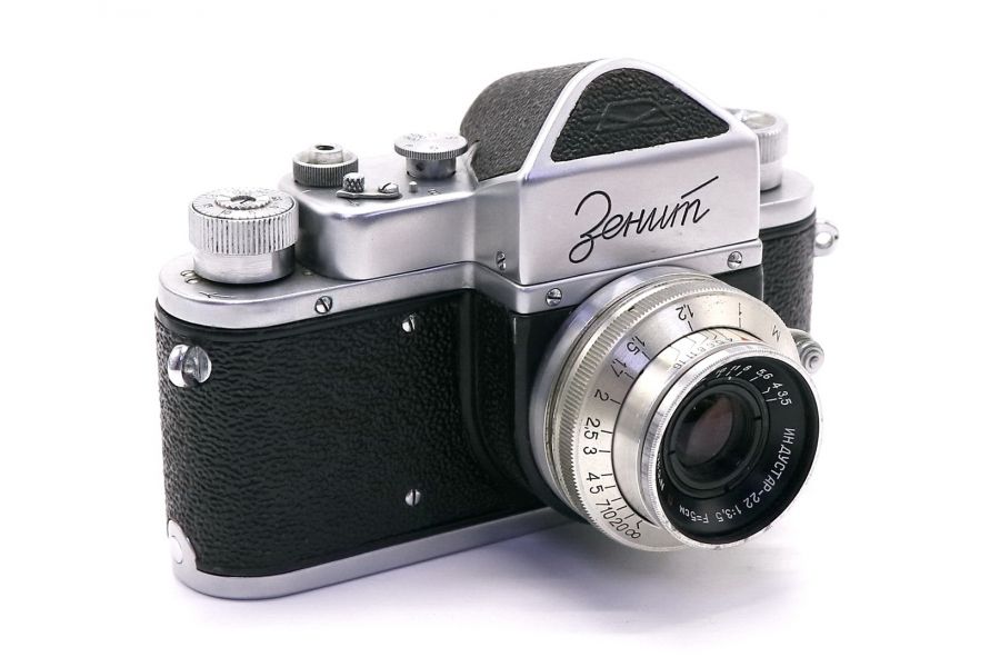 Зенит 1 + Индустар-22 неисправен (1953г.)