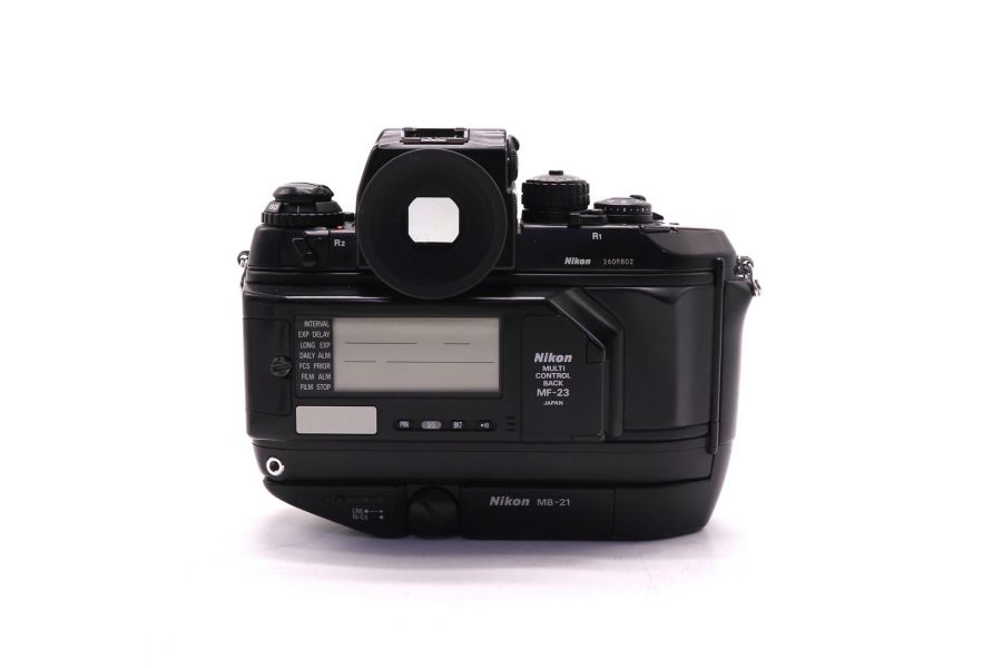 Nikon F4 body + Nikon Multi-Control Back MF-23 + Nikon MB-21