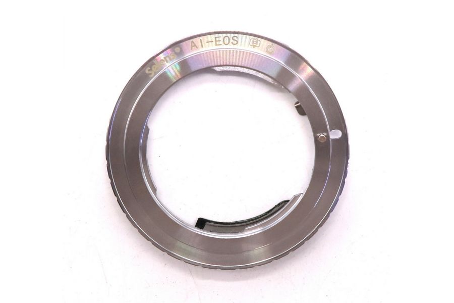 Переходник Nikon F - Canon EOS с чипом (2024)