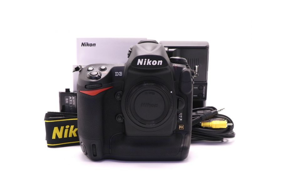 Nikon D3 body (пробег 250 кадров)