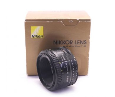 Nikon 50mm f/1.8D AF Nikkor в упаковке (China)