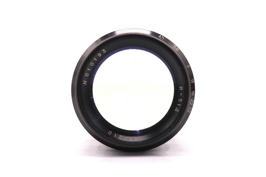 Индустар-51Д (И-51Д) 4,5/210 для кинокамер (СССР)