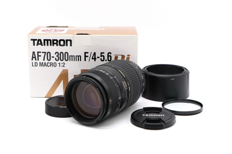 Tamron AF 70-300mm f/4-5.6 Di LD MACRO 1:2 (A17) Pentax K в упаковке