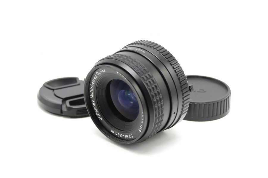 JCPenney 28mm f/2.8 Multi-Coated Optics Minolta MD