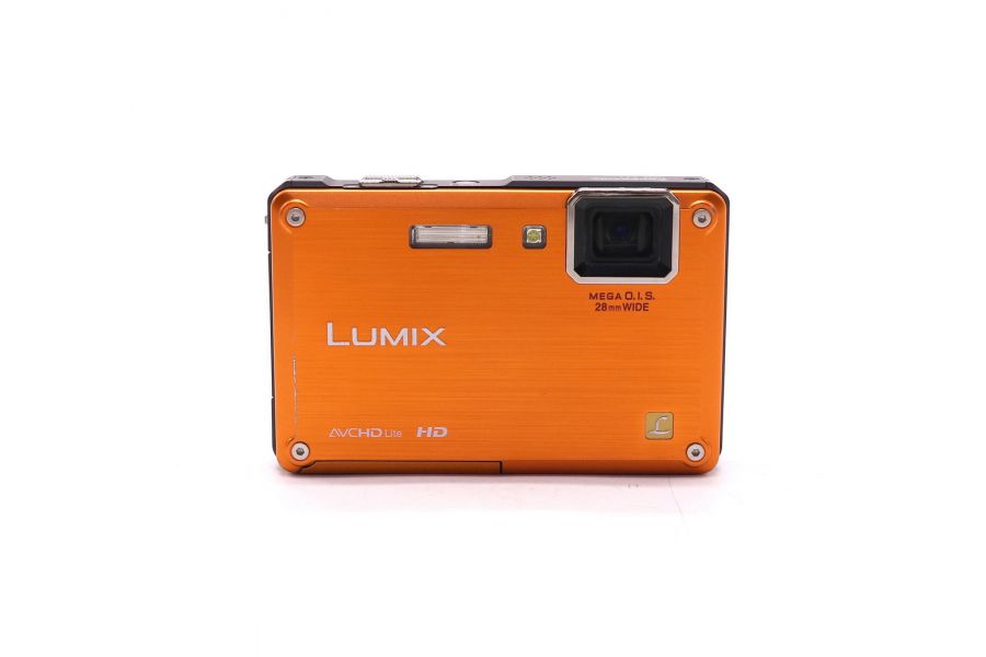 Фотокамера компактная Panasonic DMC-FT1 оранжевый  