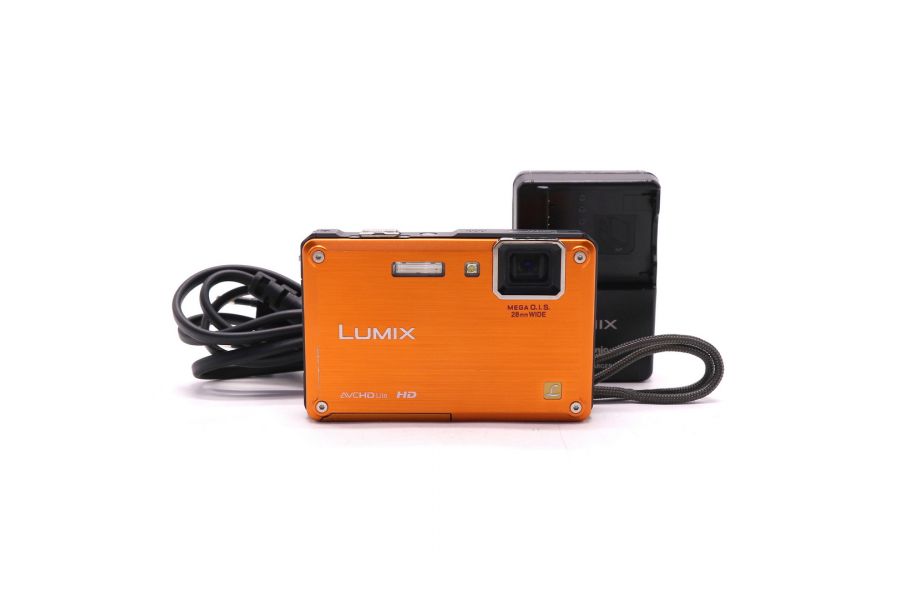 Фотокамера компактная Panasonic DMC-FT1 оранжевый  