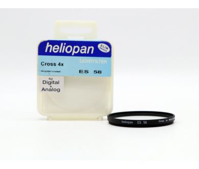 Светофильтр Heliopan ES 58 Cross 4x 58mm Germany
