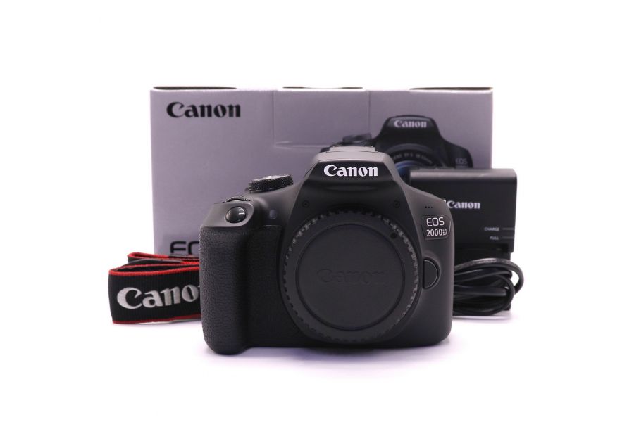 Canon EOS 2000D body в упаковке (пробег 30965 кадров)