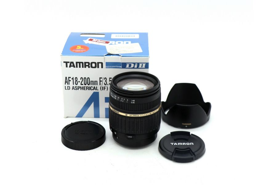 Tamron AF 18-200mm f/3.5-6.3 IF MACRO ASPHERICAL LD XR DI II Sony A в упаковке