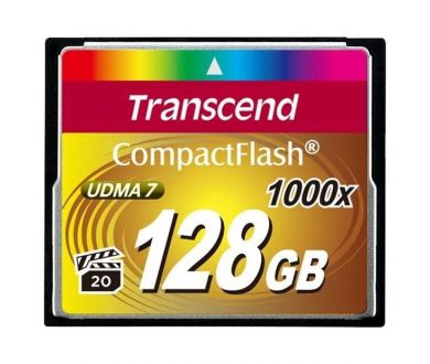 Флеш карта Compact Flash Transcend 128GB 1000x