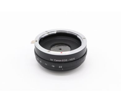 Купить Переходник Canon EOS / EF - Sony Nex (Sony E) с диафрагмой Переходник Canon EOS / EF - Sony Nex (Sony E) с диафрагмой