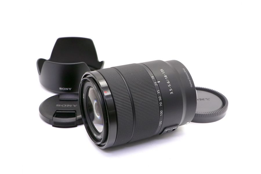 Sony 18-135mm f/3.5-5.6 OSS (SEL-18135) в упаковке