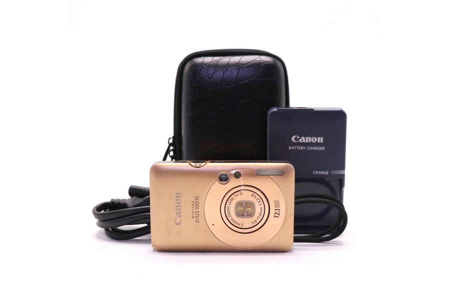 Canon IXUS 100 IS компактный цифровой фотоаппарат