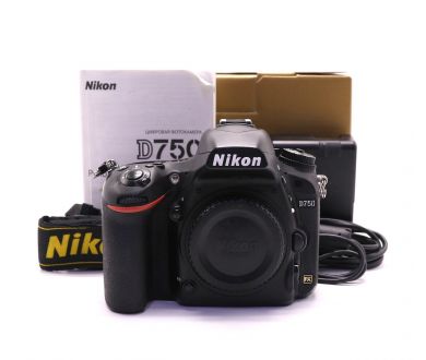 Nikon D750 body в упаковке (пробег 76070 кадров)