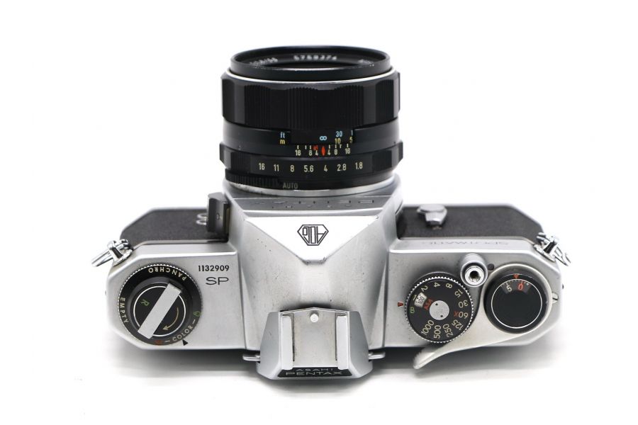Pentax Spotmatic SP + Super-Multi-Coated Takumar 1.8/55mm