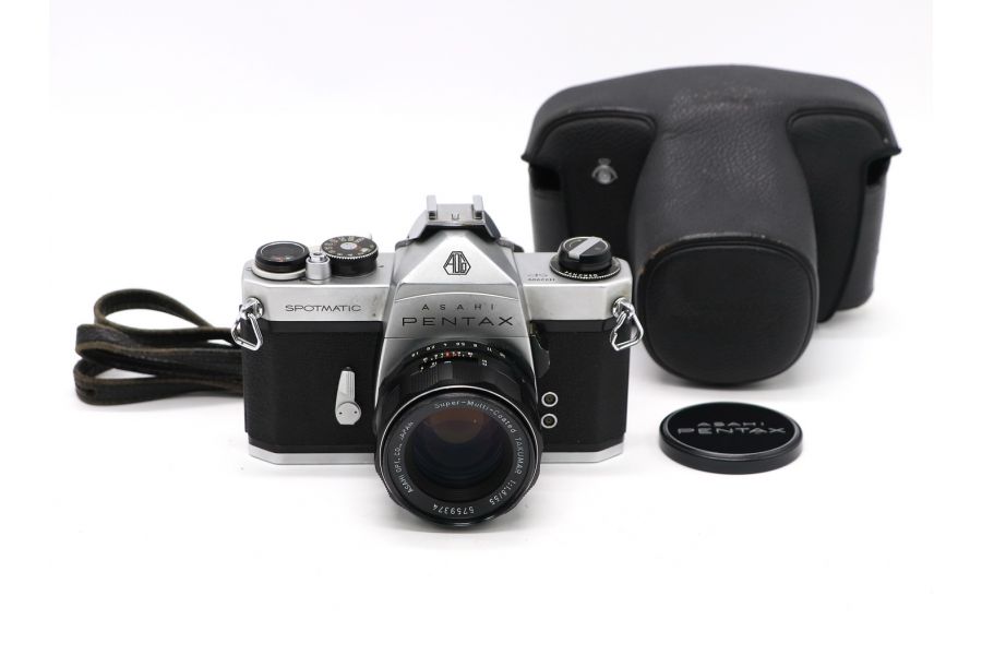Pentax Spotmatic SP + Super-Multi-Coated Takumar 1.8/55mm