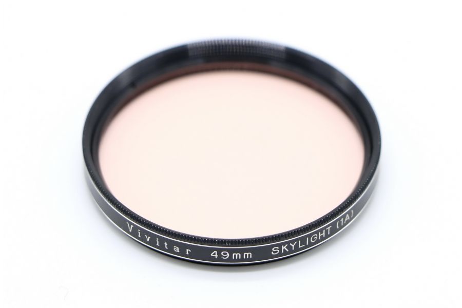 Купить Светофильтр Vivitar 49mm Skylight (1A) Japan с доставкой по цене
