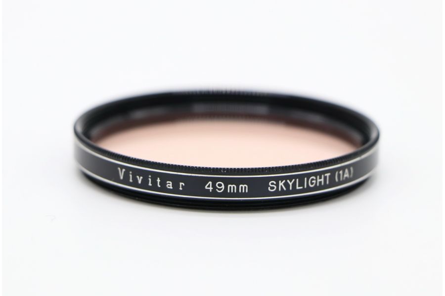 Купить Светофильтр Vivitar 49mm Skylight 1a Japan с доставкой по цене