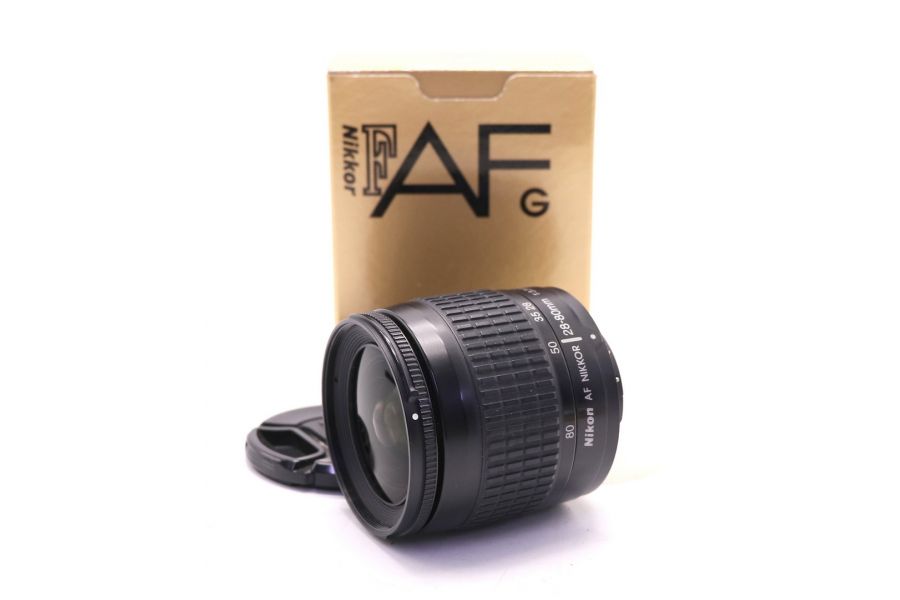 Nikon 28-80mm f/3.3-5.6G AF Nikkor черный в упаковке  