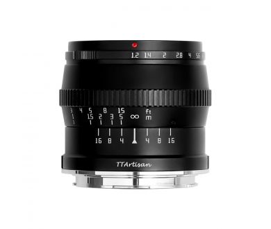 Объектив TTartisan 50mm f/1.2 для Micro 4/3, черный