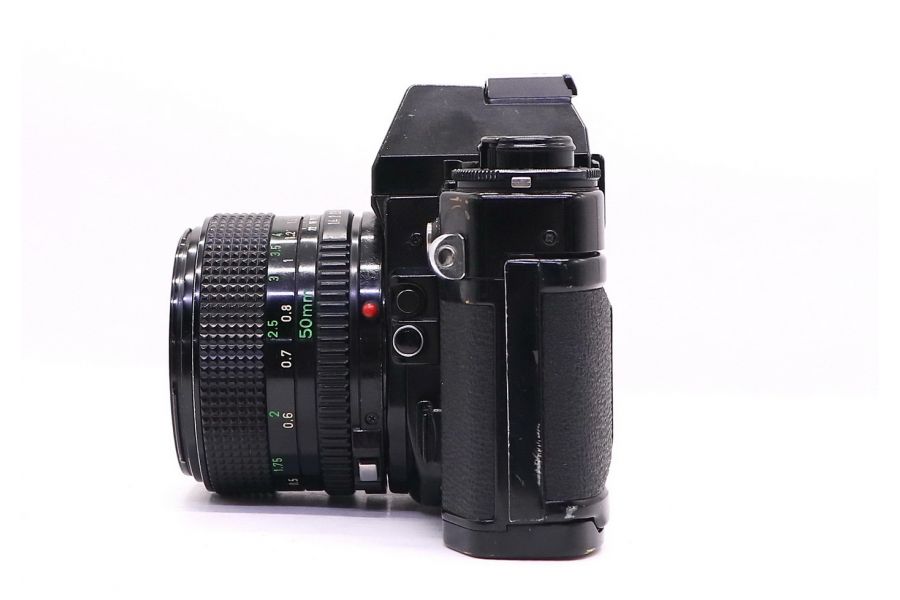 Canon A-1 kit (Japan, 1981)