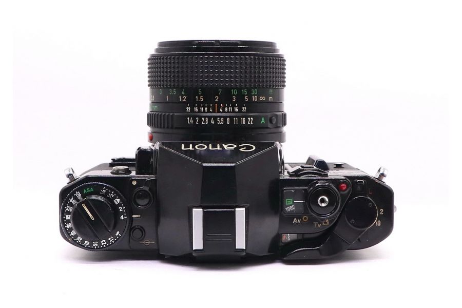 Canon A-1 kit (Japan, 1981)