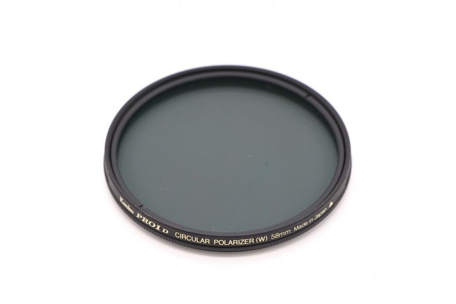Светофильтр Kenko Pro1 Digital Circular Polarizer (W) 58mm
