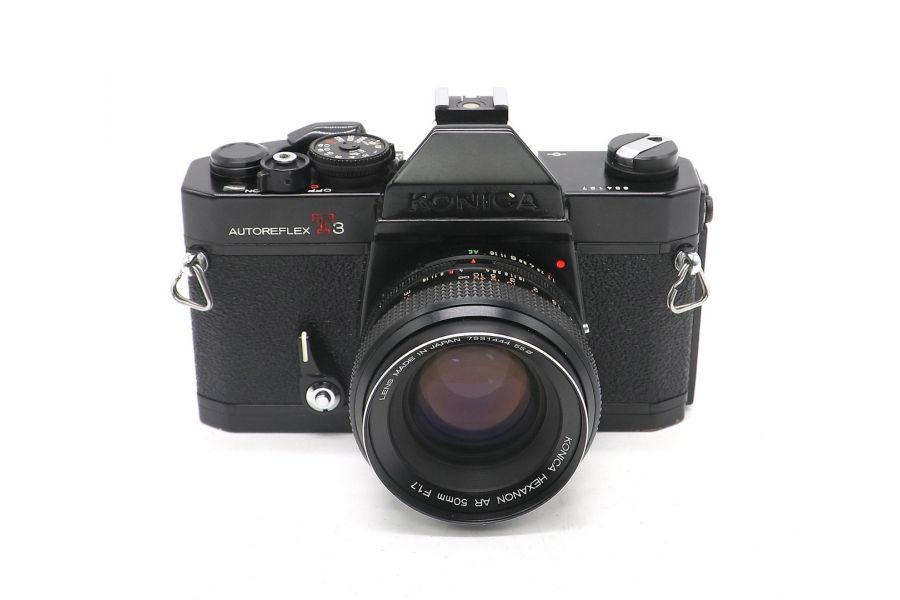 Konica Autoreflex T3 kit 50mm f/1.7 (Japan, 1973)