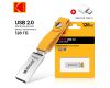 Флеш-накопитель KODAK K122 USB 2.0 + Type-C 128 ГБ