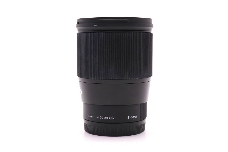 Sigma AF 16mm f/1.4 DC DN Sony E в упаковке