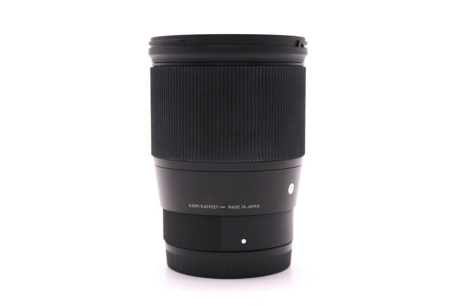 Sigma AF 16mm f/1.4 DC DN Sony E в упаковке