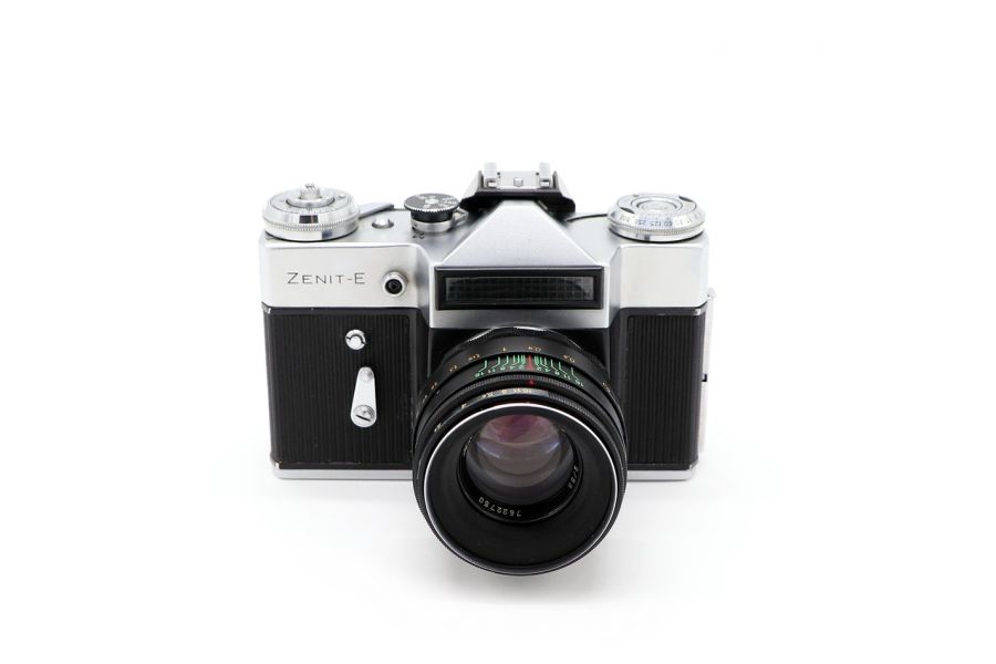 Зенит Е + Гелиос-44-2 (БелОМО, 1983 г.)