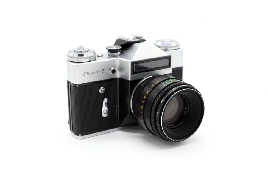 Зенит Е + Гелиос-44-2 (БелОМО, 1983 г.)