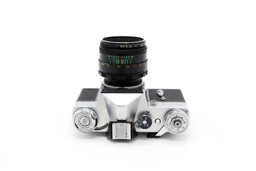 Зенит Е + Гелиос-44-2 (БелОМО, 1983 г.)