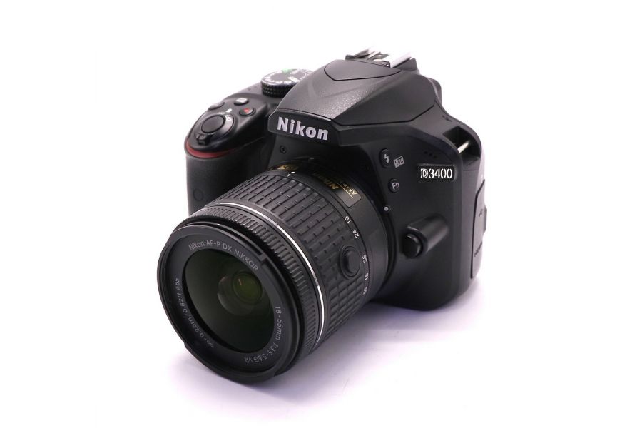 Nikon D3400 kit в упаковке (пробег 6175 кадров)