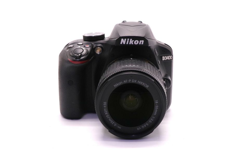 Nikon D3400 kit в упаковке (пробег 6175 кадров)