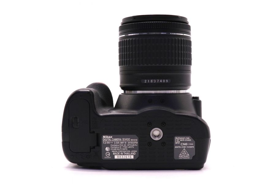 Nikon D3400 kit в упаковке (пробег 6175 кадров)