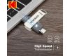 Флеш накопитель KODAK Type-C + USB 3.2 (256 ГБ)