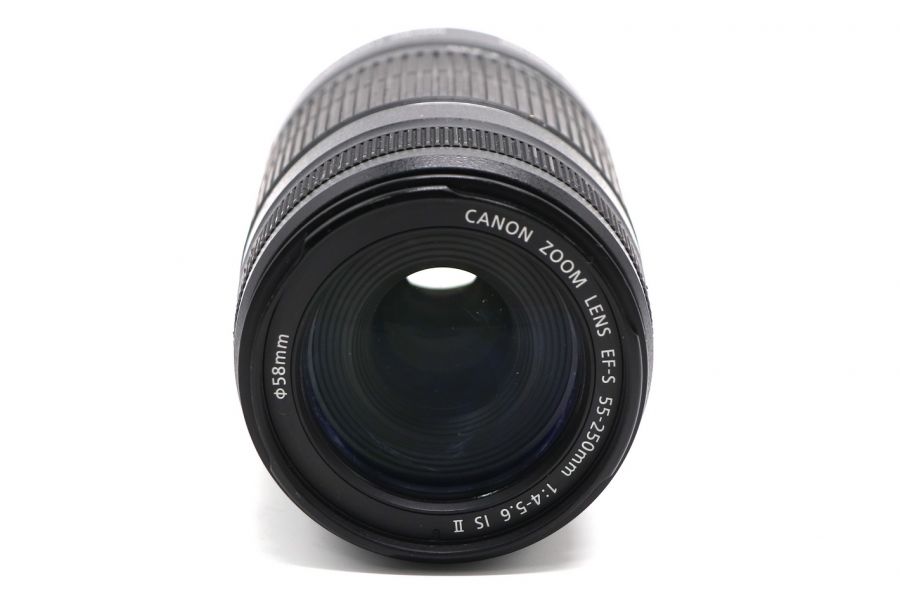 Canon EF-S 55-250mm f/4-5.6 IS II в упаковке
